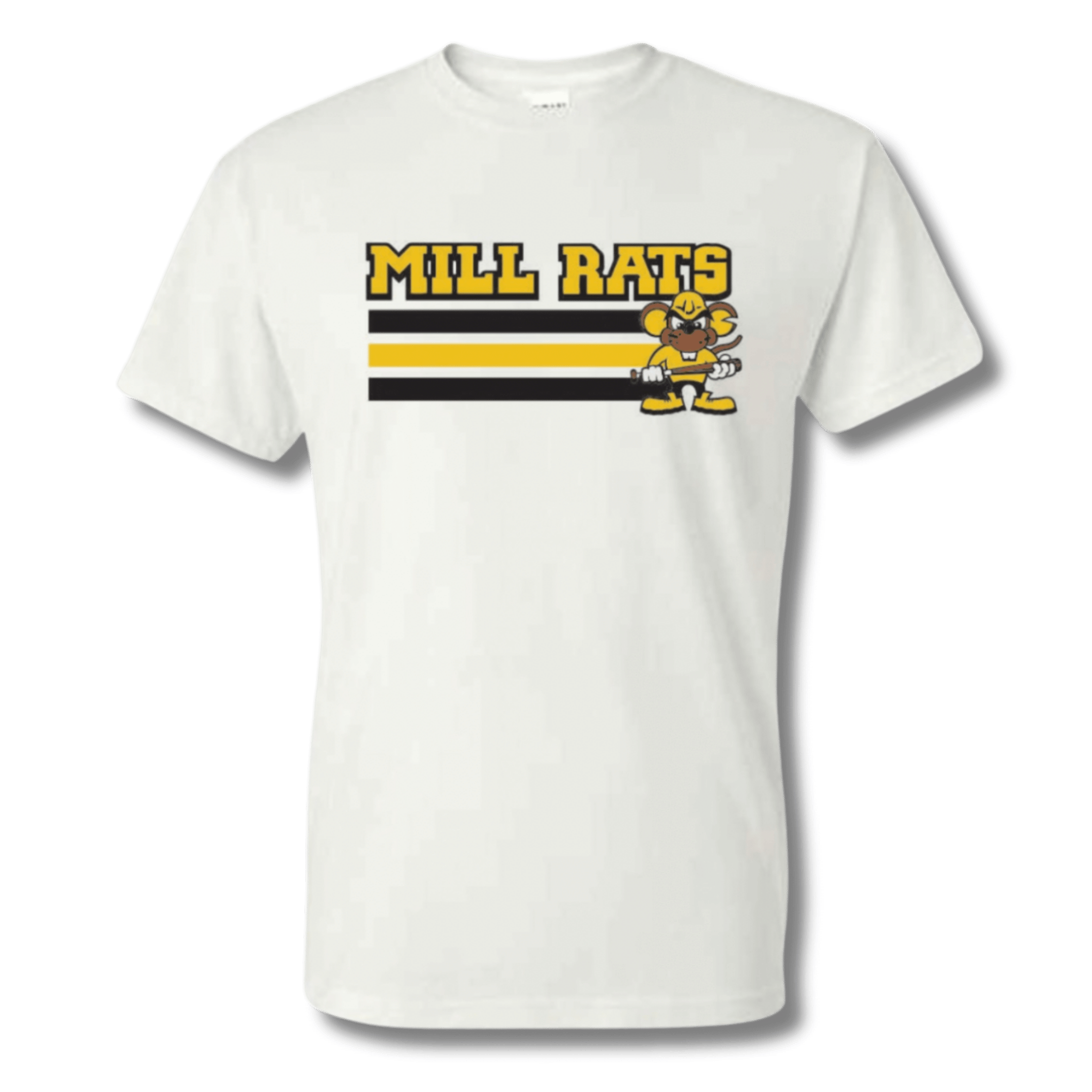 Striped Logo Tee