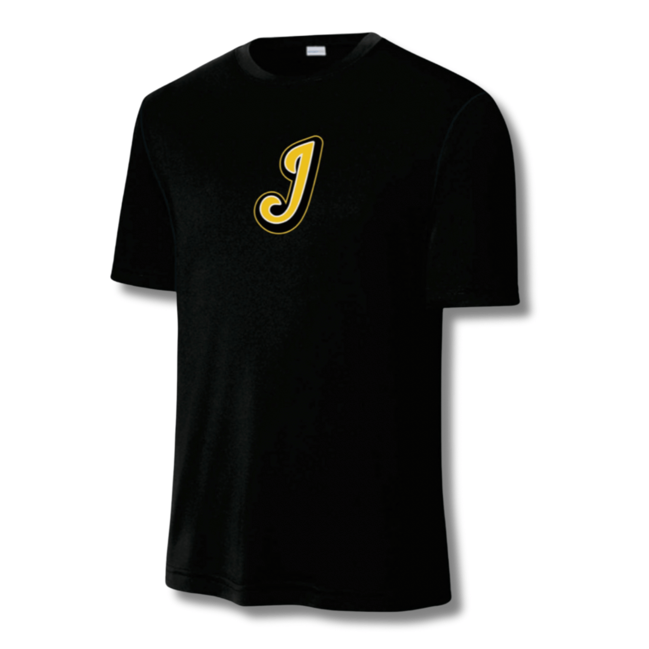 Black Team Warm Up Tee