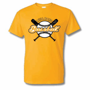 Bats Logo Gold Tee